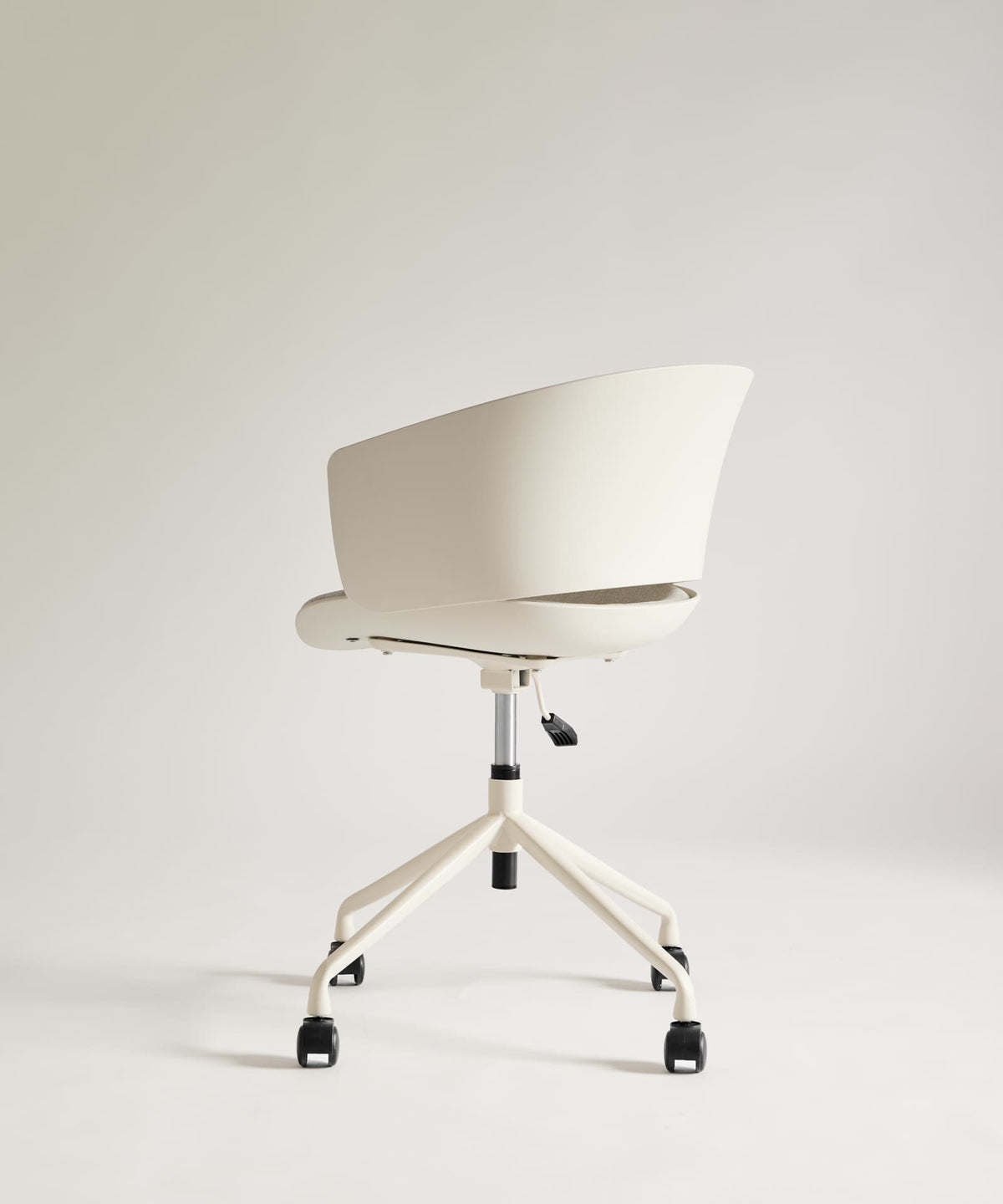 Chaise de Bureau en Polypropylène et Métal Dune