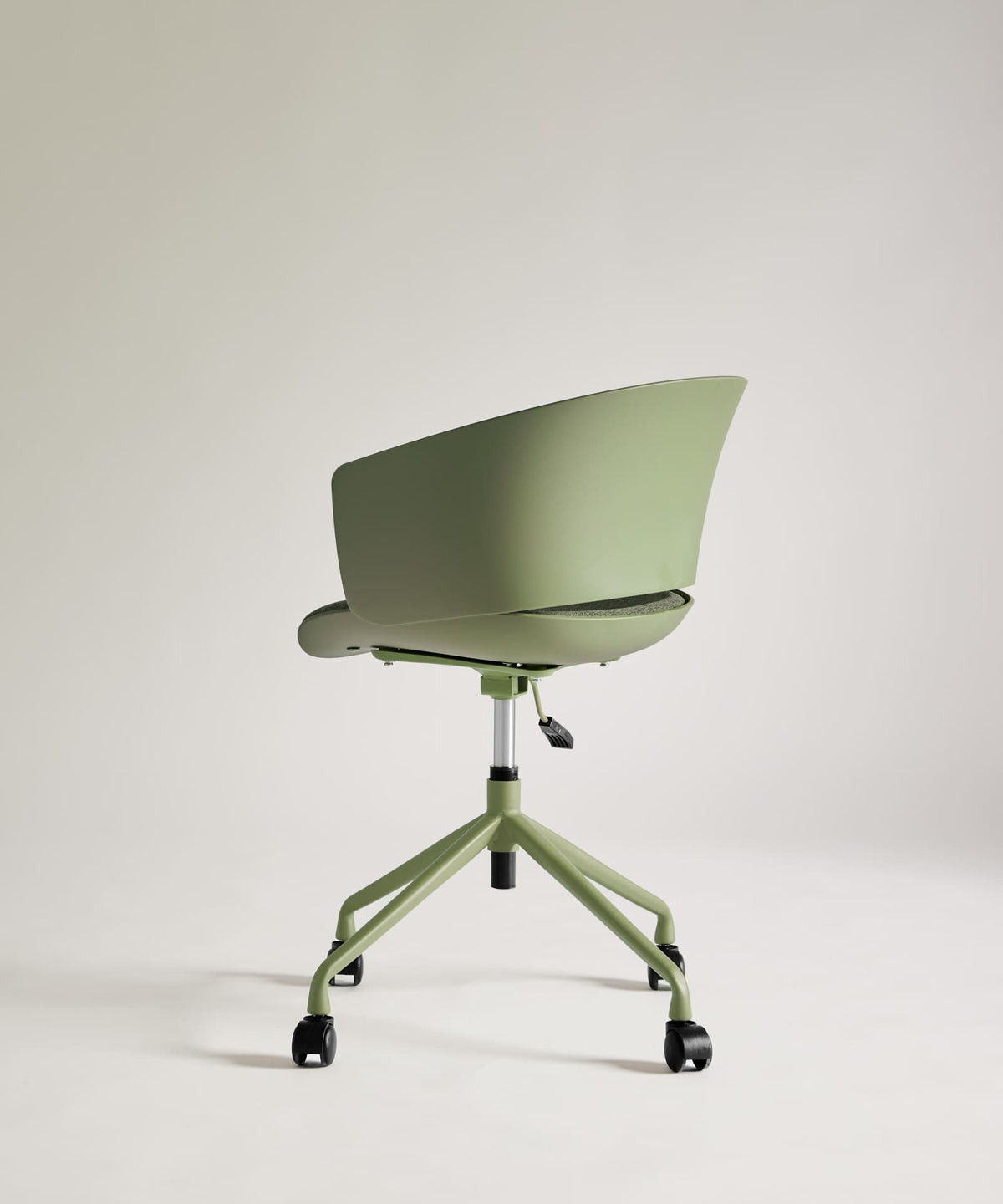 Chaise de Bureau en Polypropylène et Métal Dune