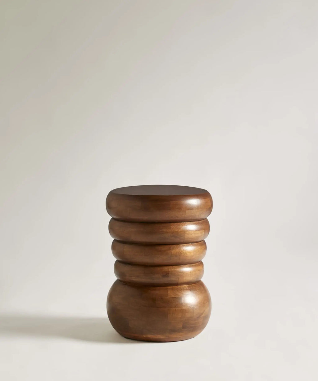 Table d'Appoint en Bois de Manguier Nilo