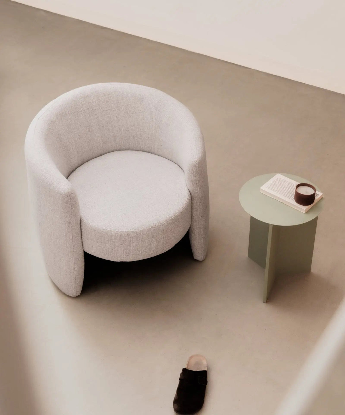Fauteuil en tissu Galdana