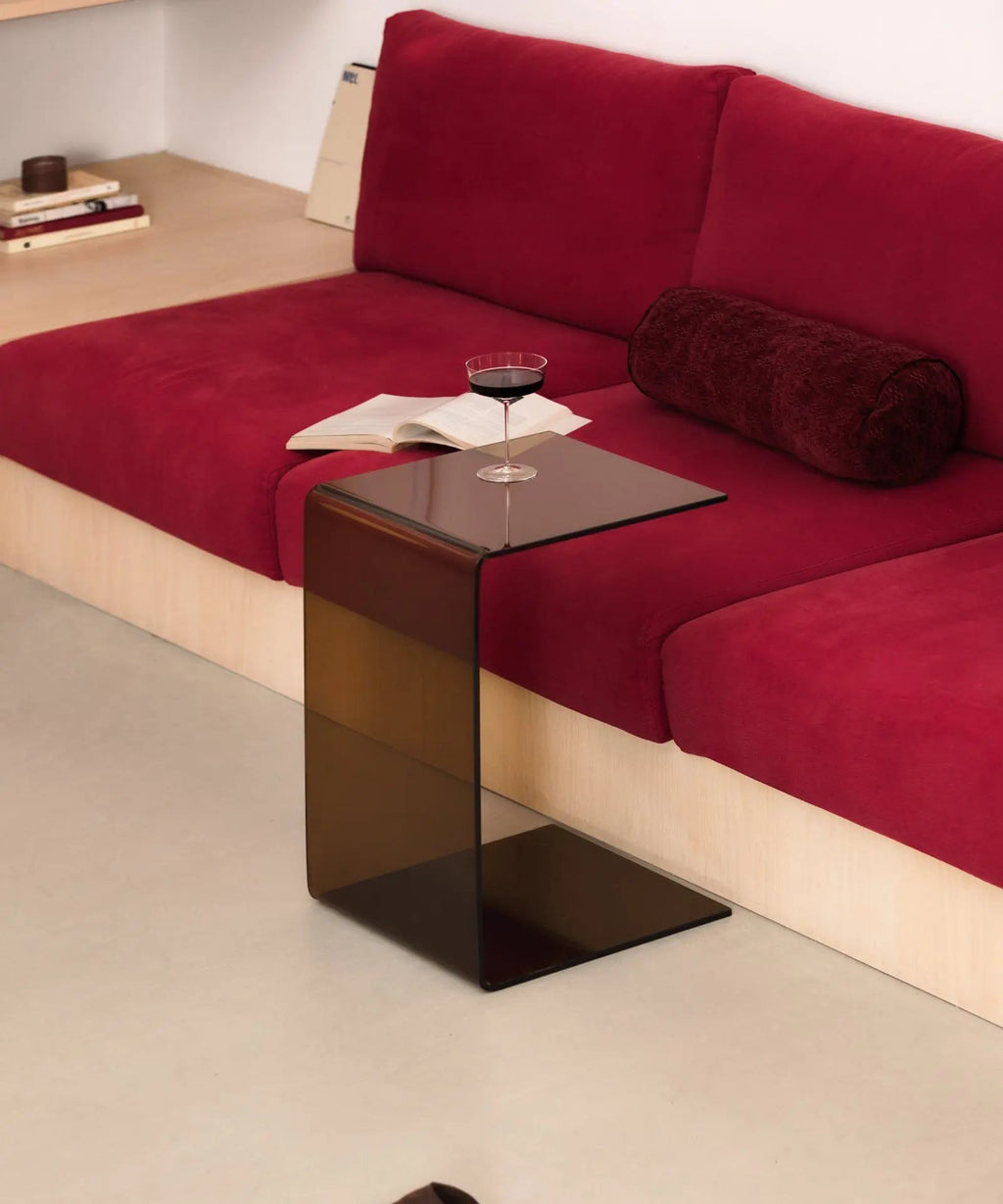 Table d'Appoint en Verre Trempé Tossa