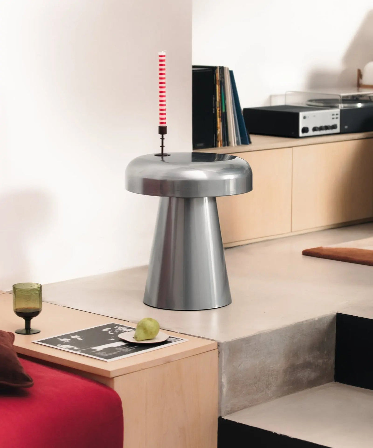 Table d'appoint en métal Mush (40x46 cm)