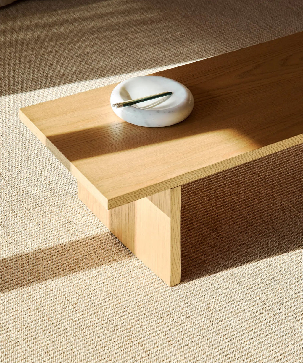 Table basse rectangulaire en bois Tokyo (120x45 cm)