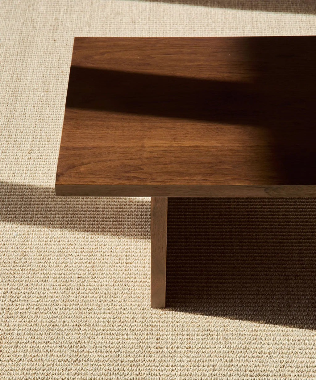 Table basse rectangulaire en bois Tokyo (120x45 cm)