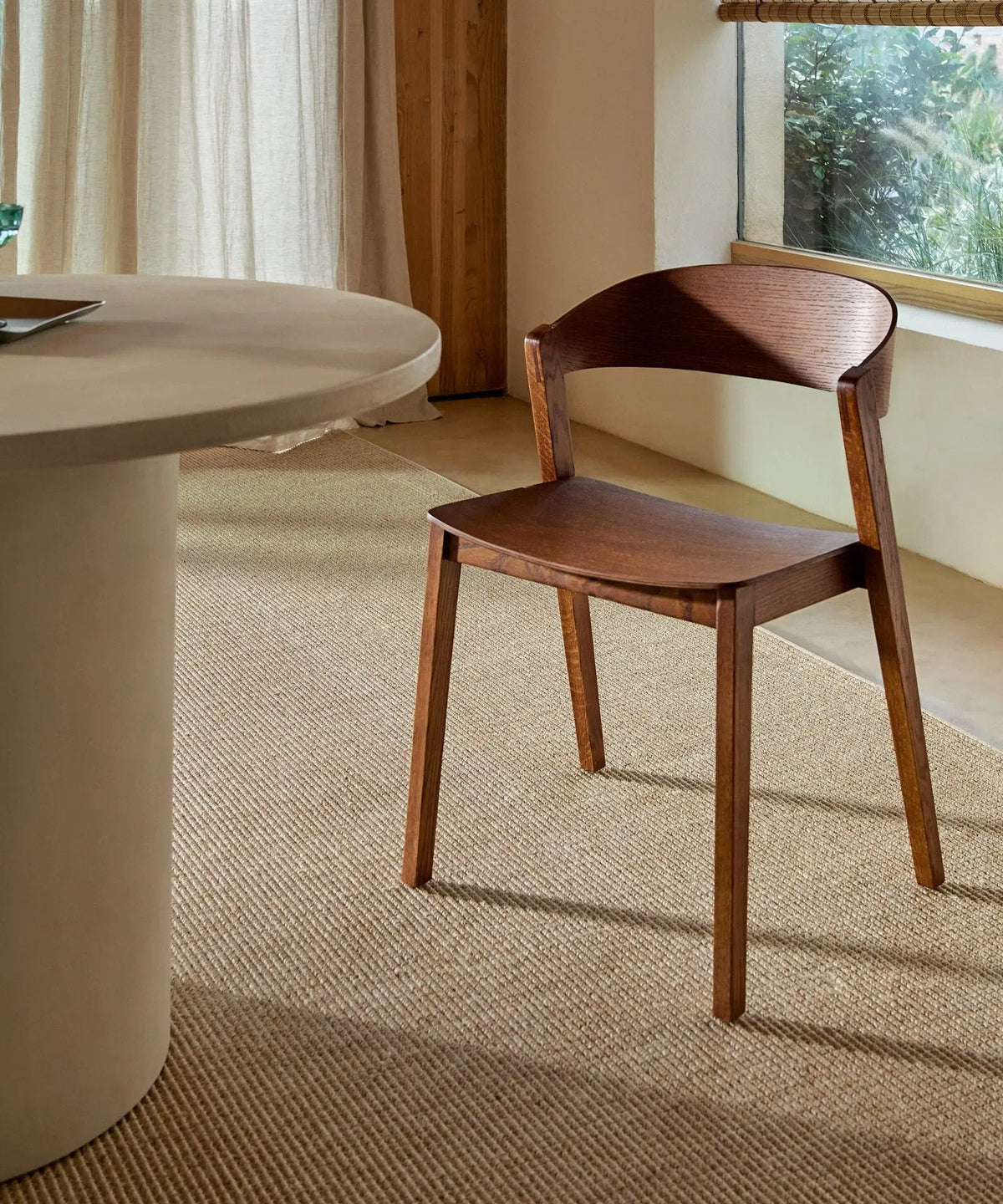 Chaise de salle à manger en bois Renzo