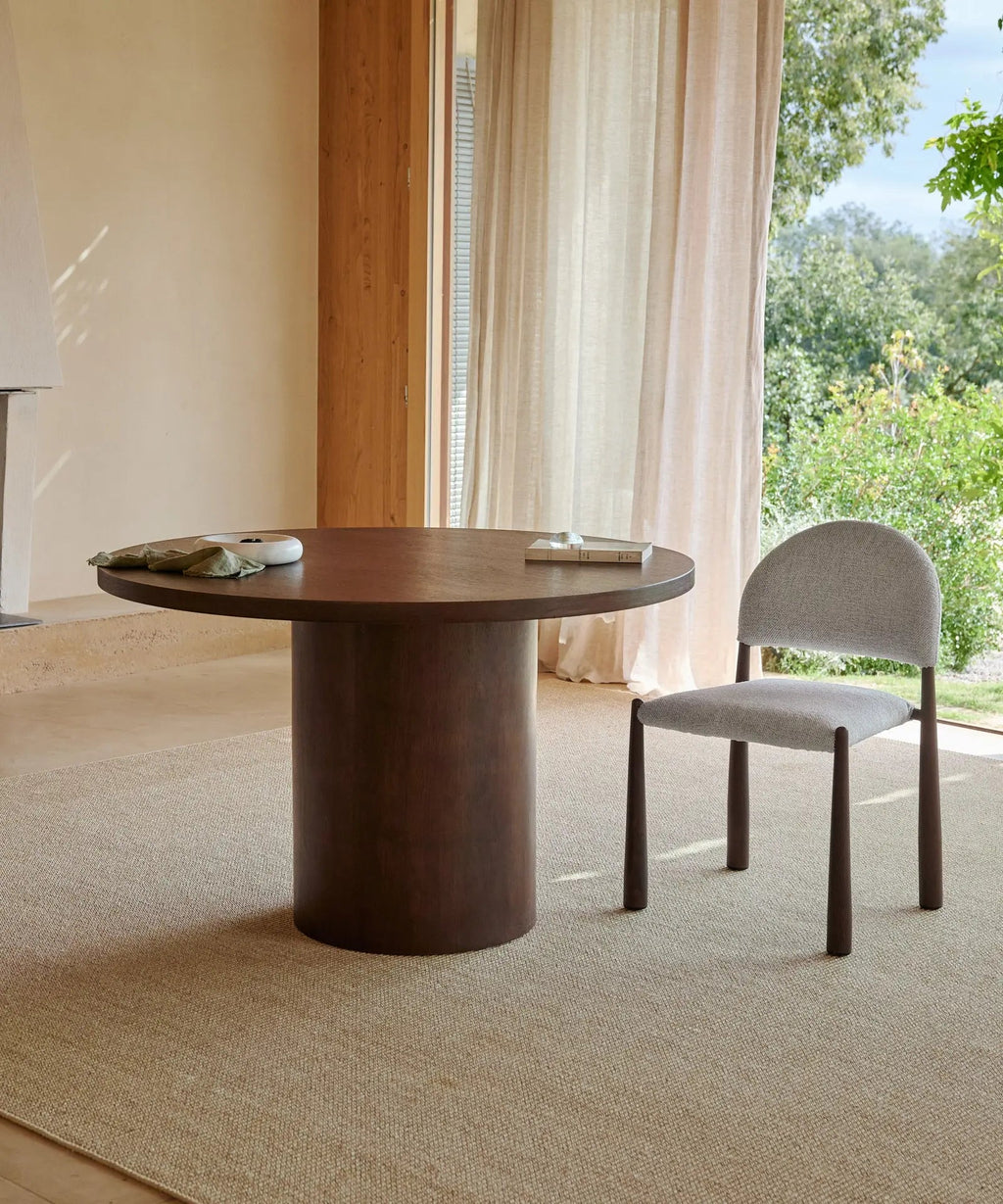 Table à manger ronde en bois Jolie (120 cm)
