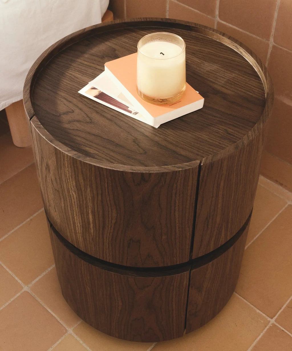 Table de chevet en bois Ross