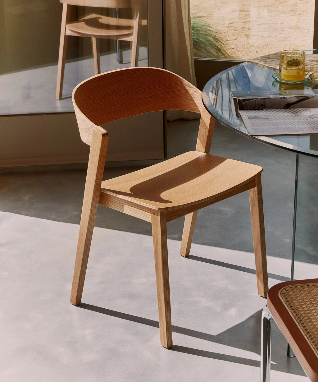 Chaise de salle à manger en bois Renzo