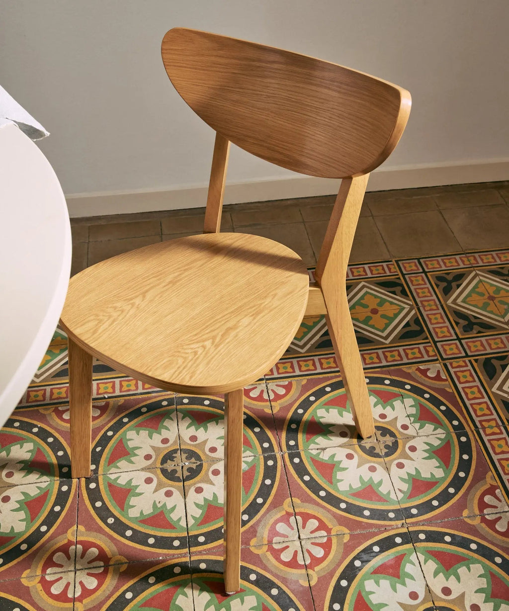 Chaise de salle à manger en bois Lali