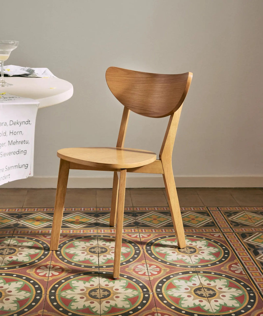 Chaise de salle à manger en bois Lali
