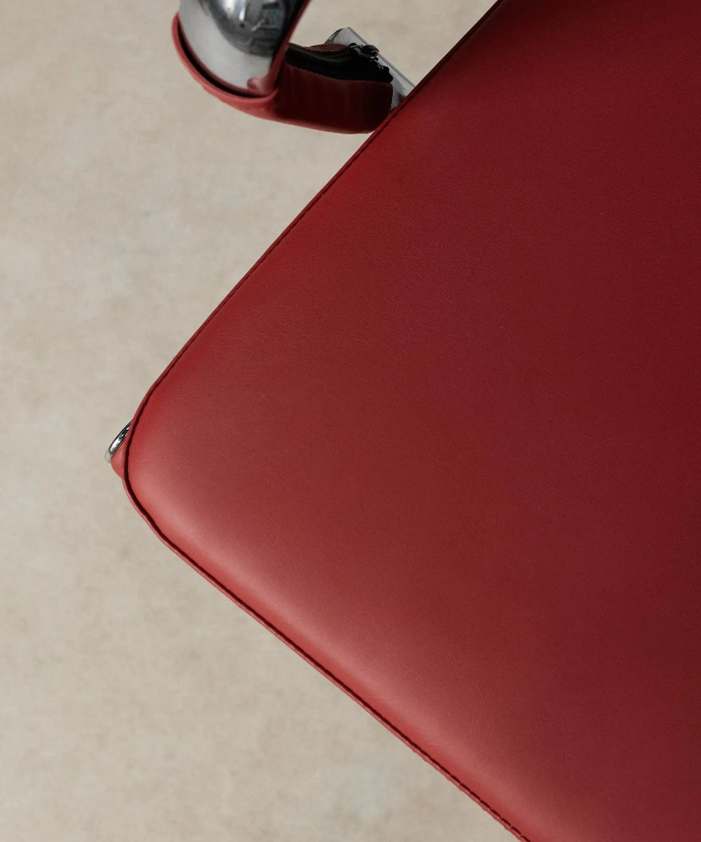 Chaise de bureau en similicuir Low Back Adalia - Color Edition