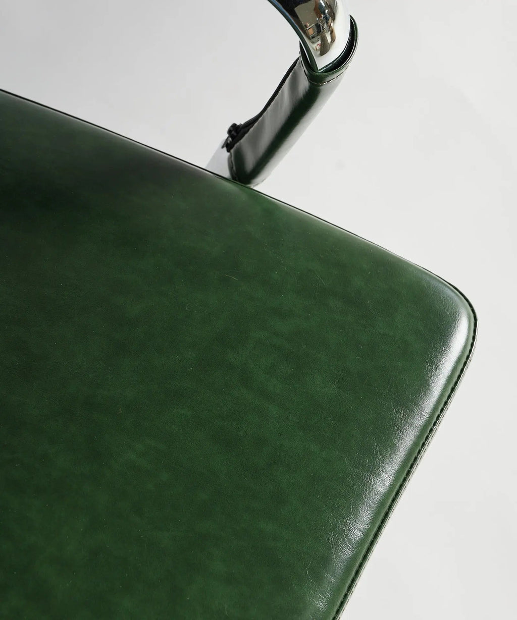 Chaise de bureau en similicuir Low Back Adalia