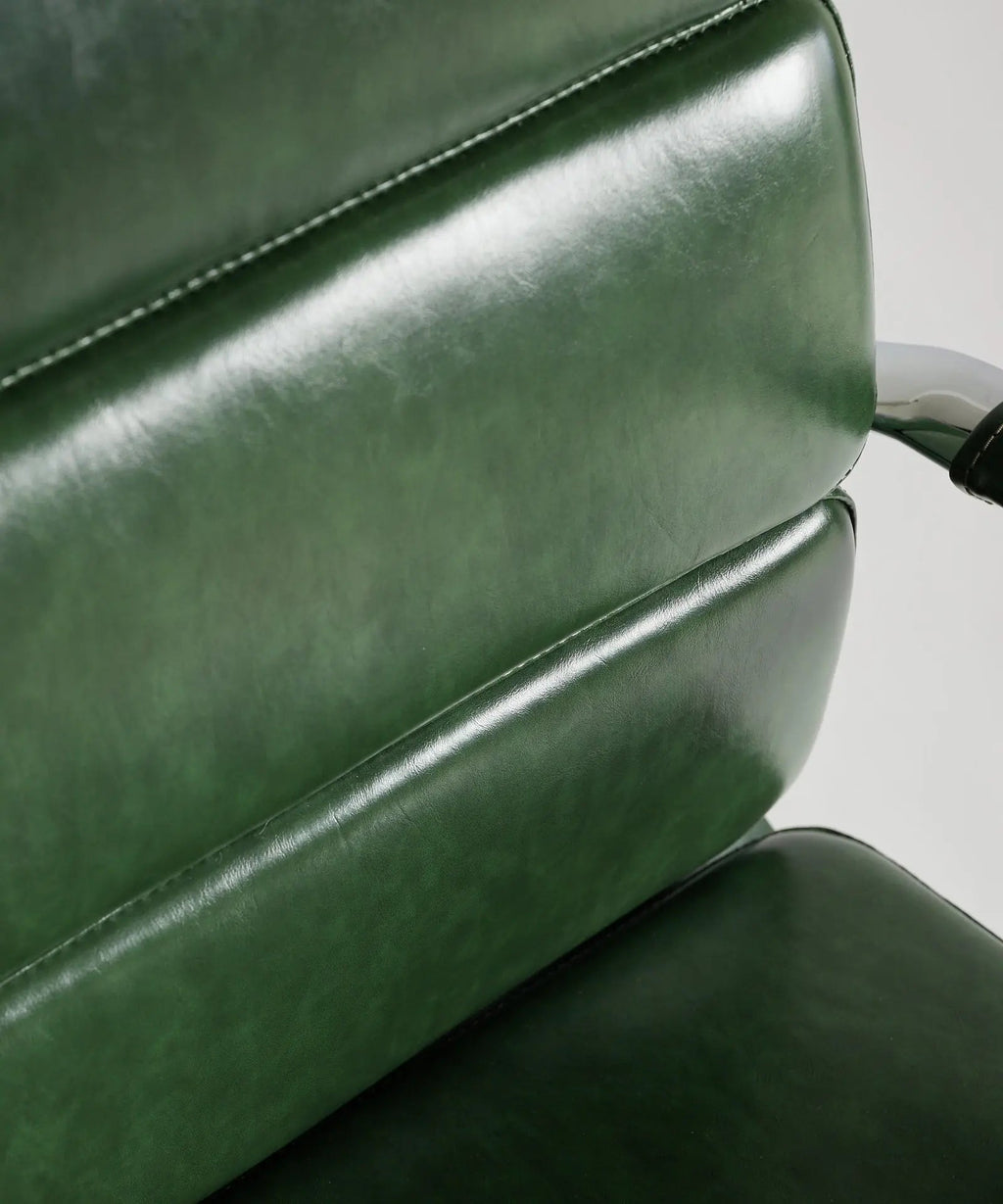 Chaise de bureau en similicuir Low Back Adalia