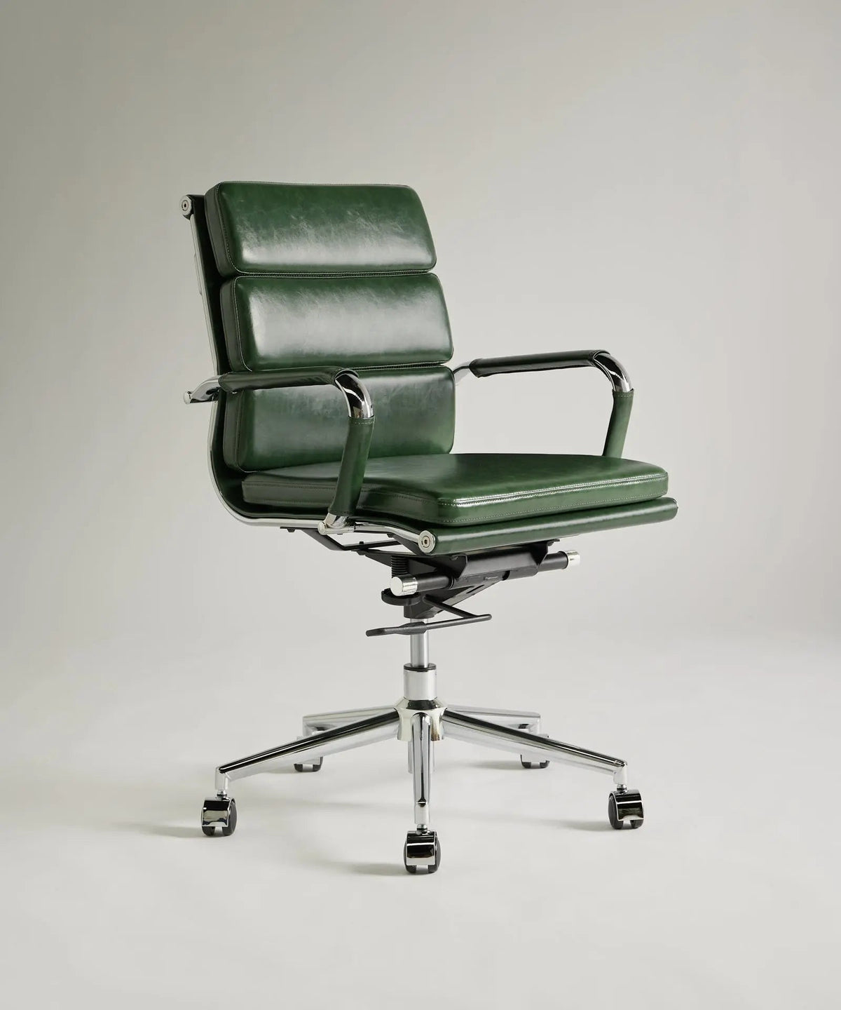 Chaise de bureau en similicuir Low Back Adalia