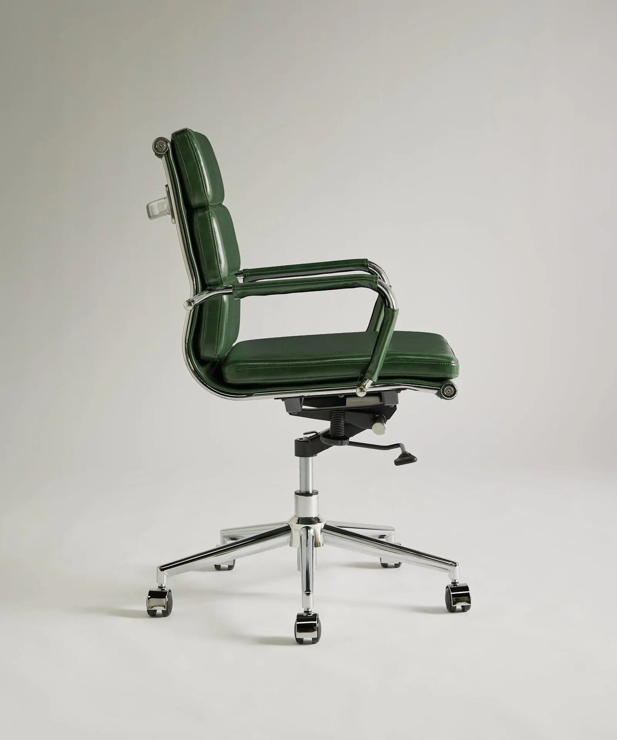 Chaise de bureau en similicuir Low Back Adalia