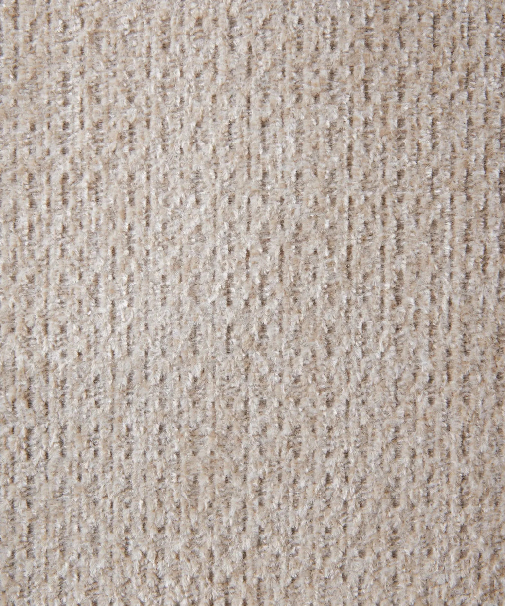 Chaise de salle à manger en tissu et métal Anela