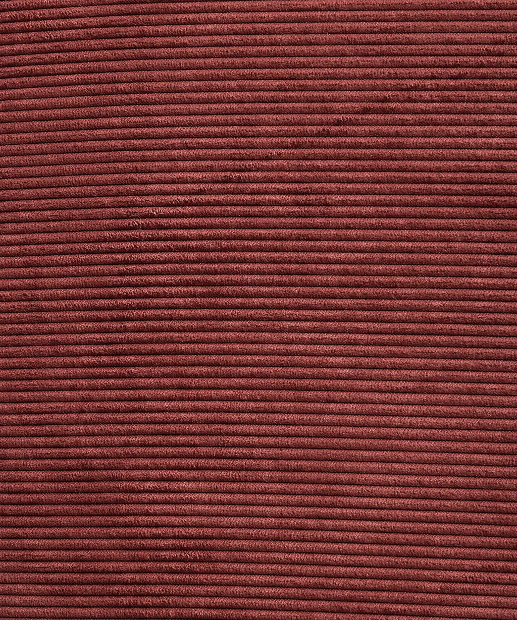 Chaise de salle à manger en tissu velours côtelé et métal Anela