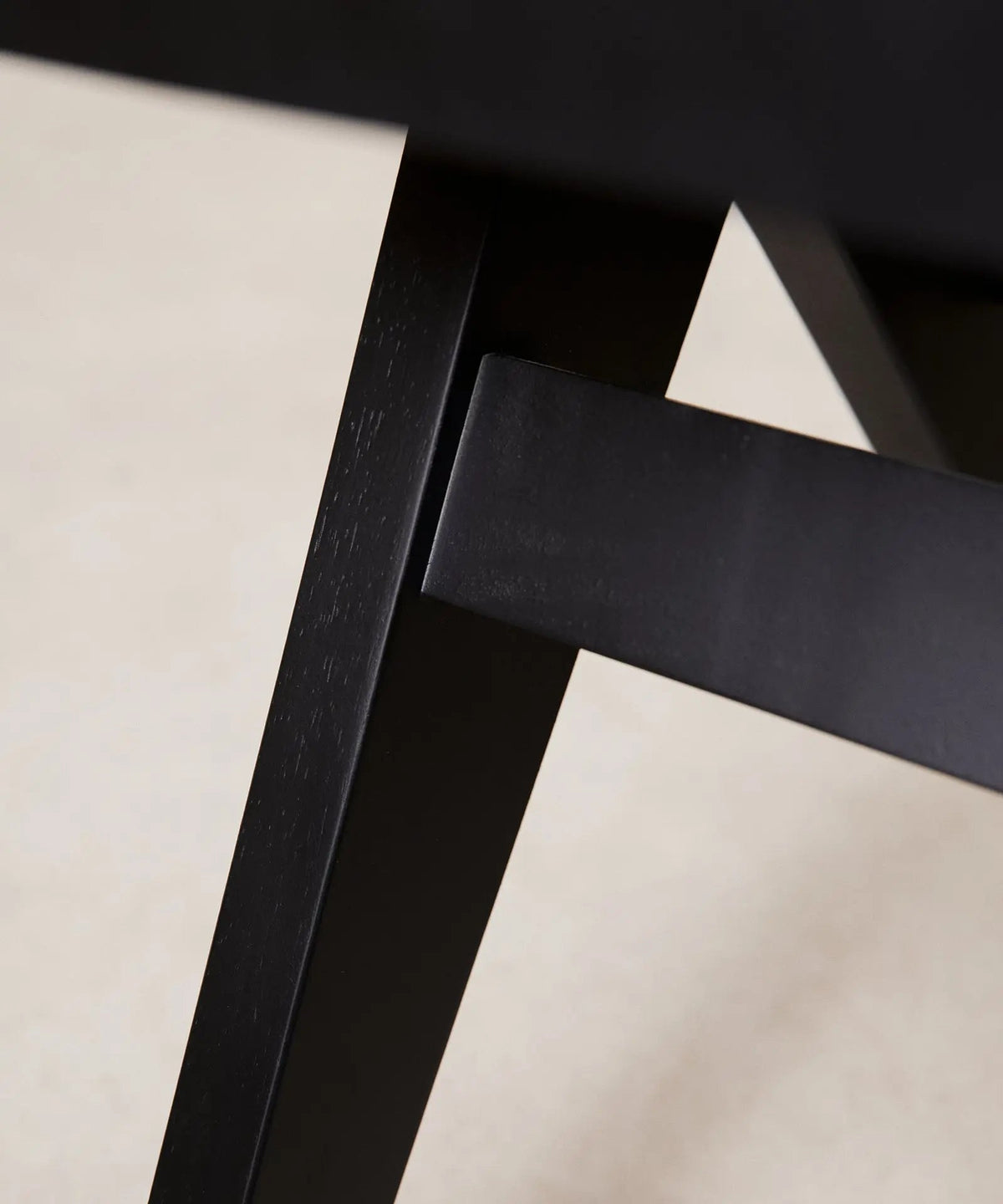 Chaise de salle à manger en bois et rotin Chiara