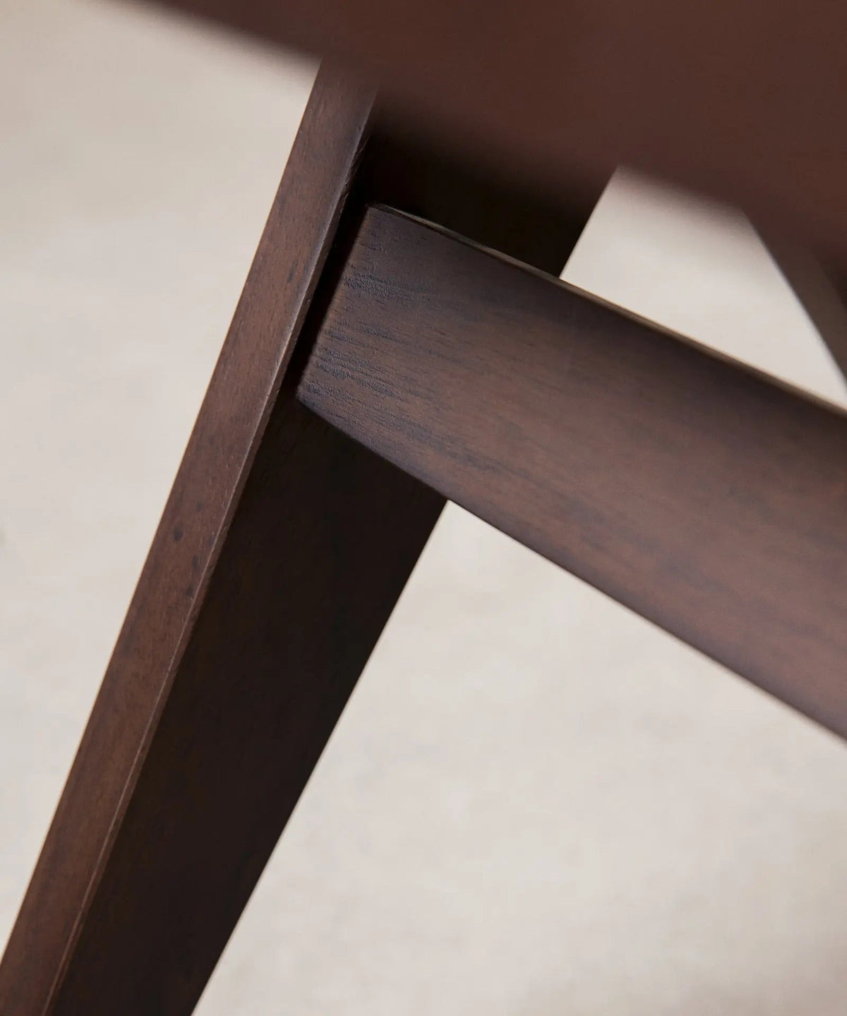 Chaise de salle à manger en bois et rotin Chiara