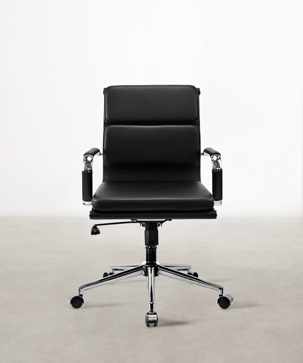 Chaise de bureau en similicuir Jackson Low Back
