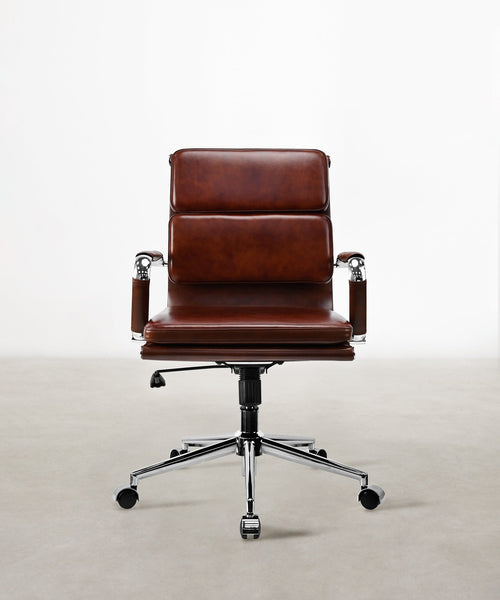 Chaise de bureau en similicuir Jackson Low Back