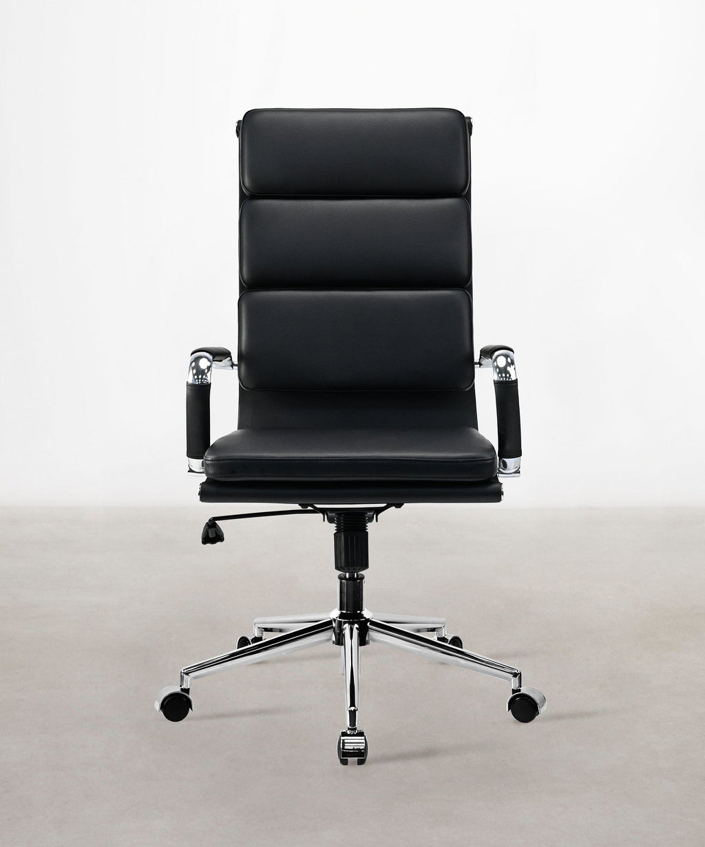 Chaise de bureau en similicuir High Back Jackson