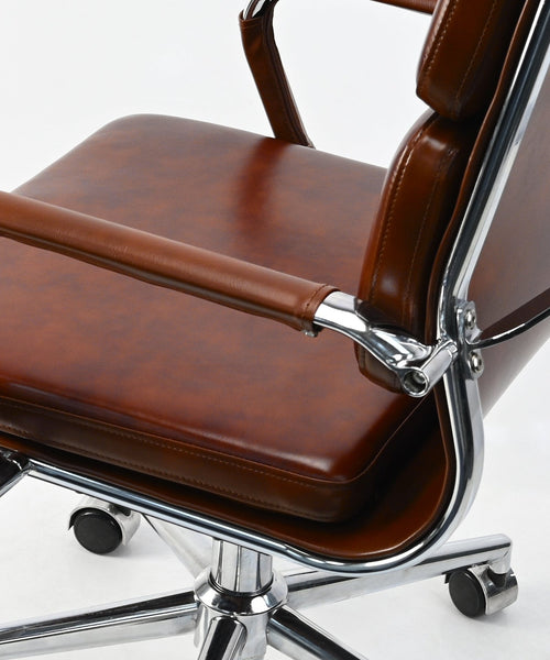 Chaise de bureau en similicuir High Back Jackson