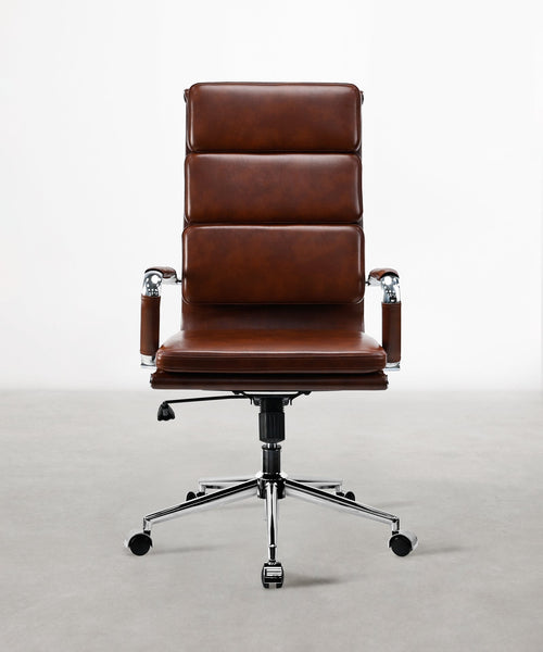 Chaise de bureau en cuir Jackson High Back