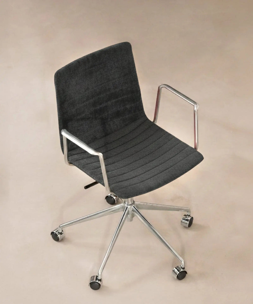 Chaise de Bureau Rembourrée et Réglable Jamie