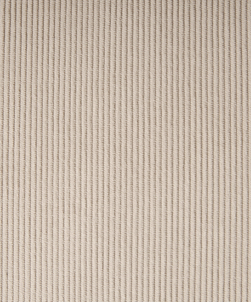 Chaise de salle à manger en tissu velours côtelé et métal Anela