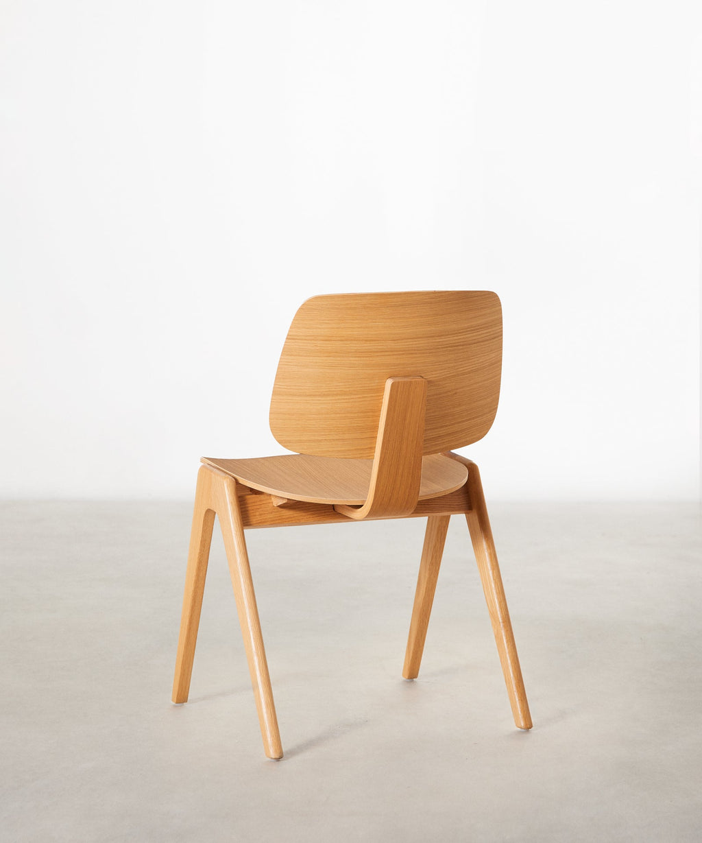 Chaise de salle à manger en bois Vega
