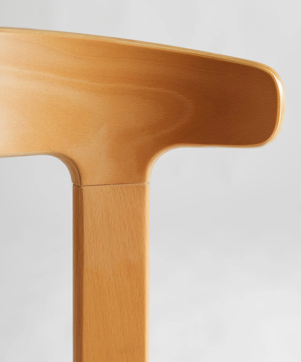 Chaise de salle à manger en bois et rotin Delia