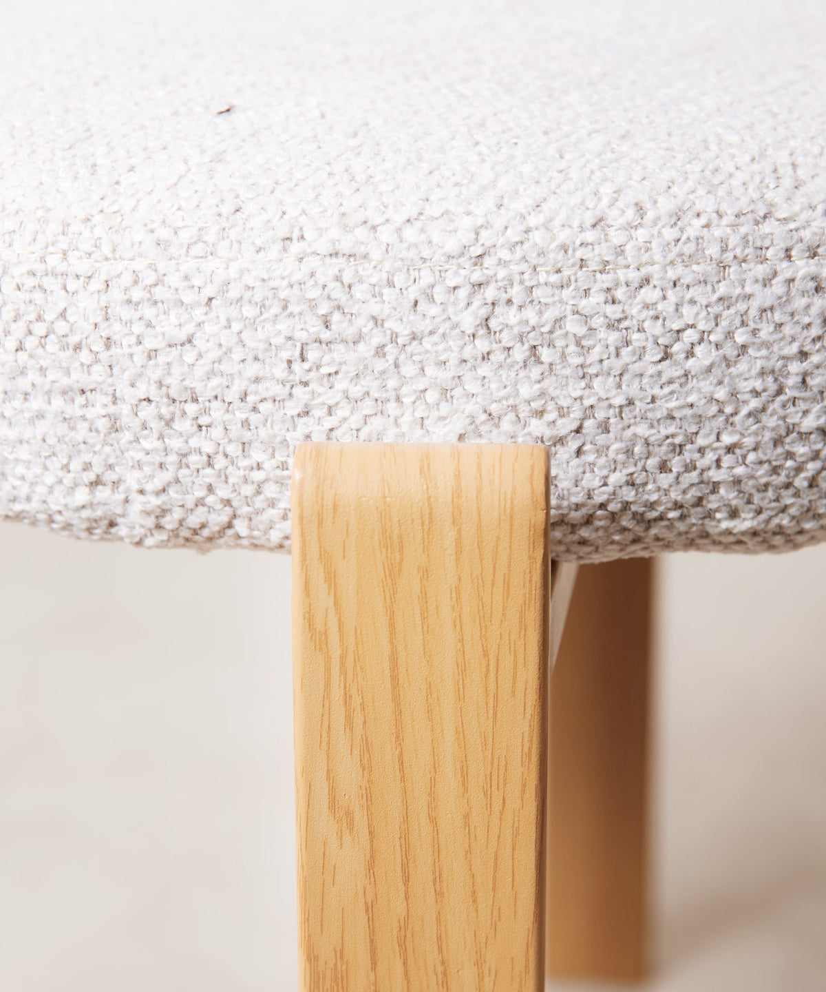Chaise de Salle à Manger Rembourrée en Métal Effet Bois Aura
