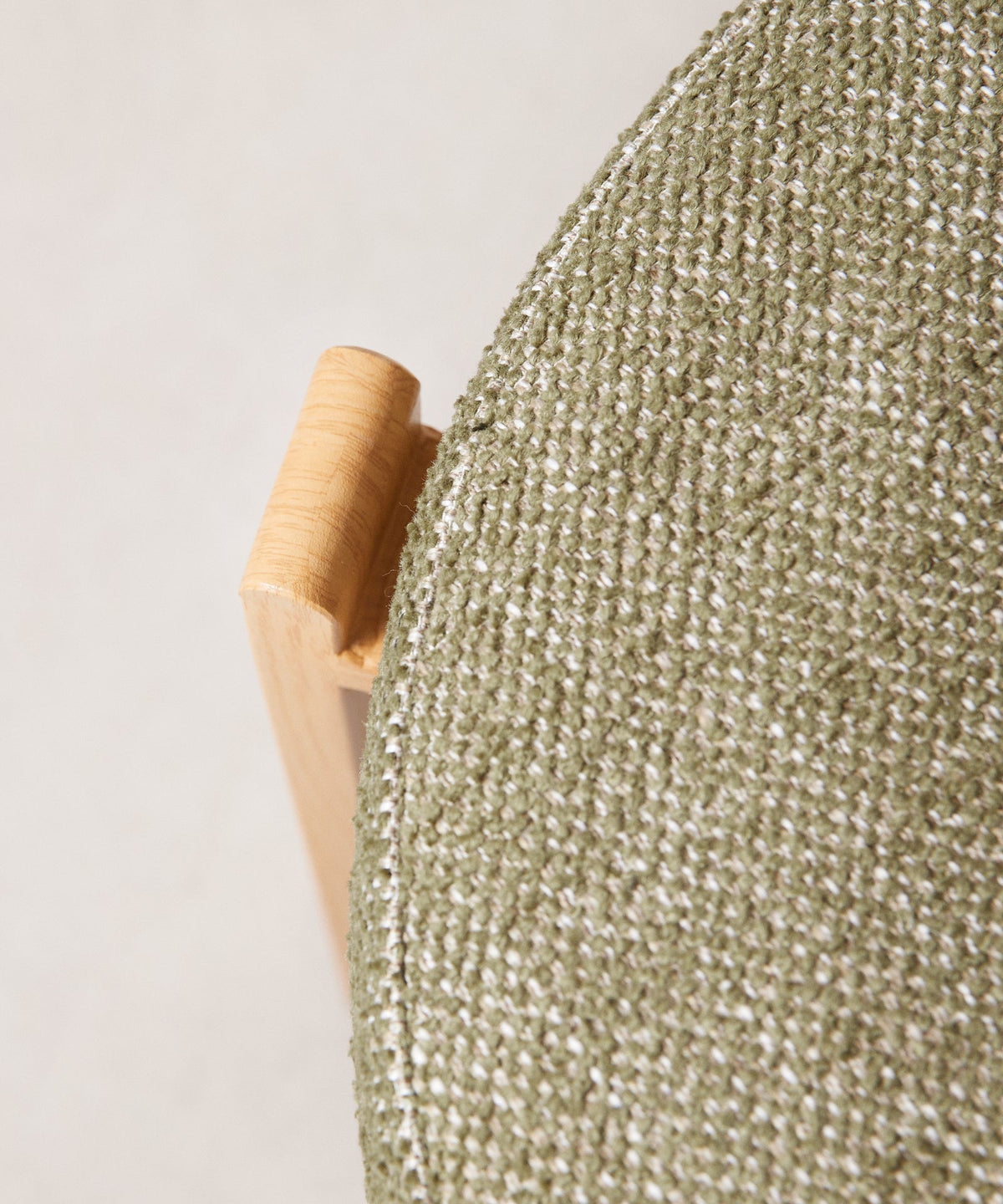 Chaise de Salle à Manger Rembourrée en Métal Effet Bois Aura