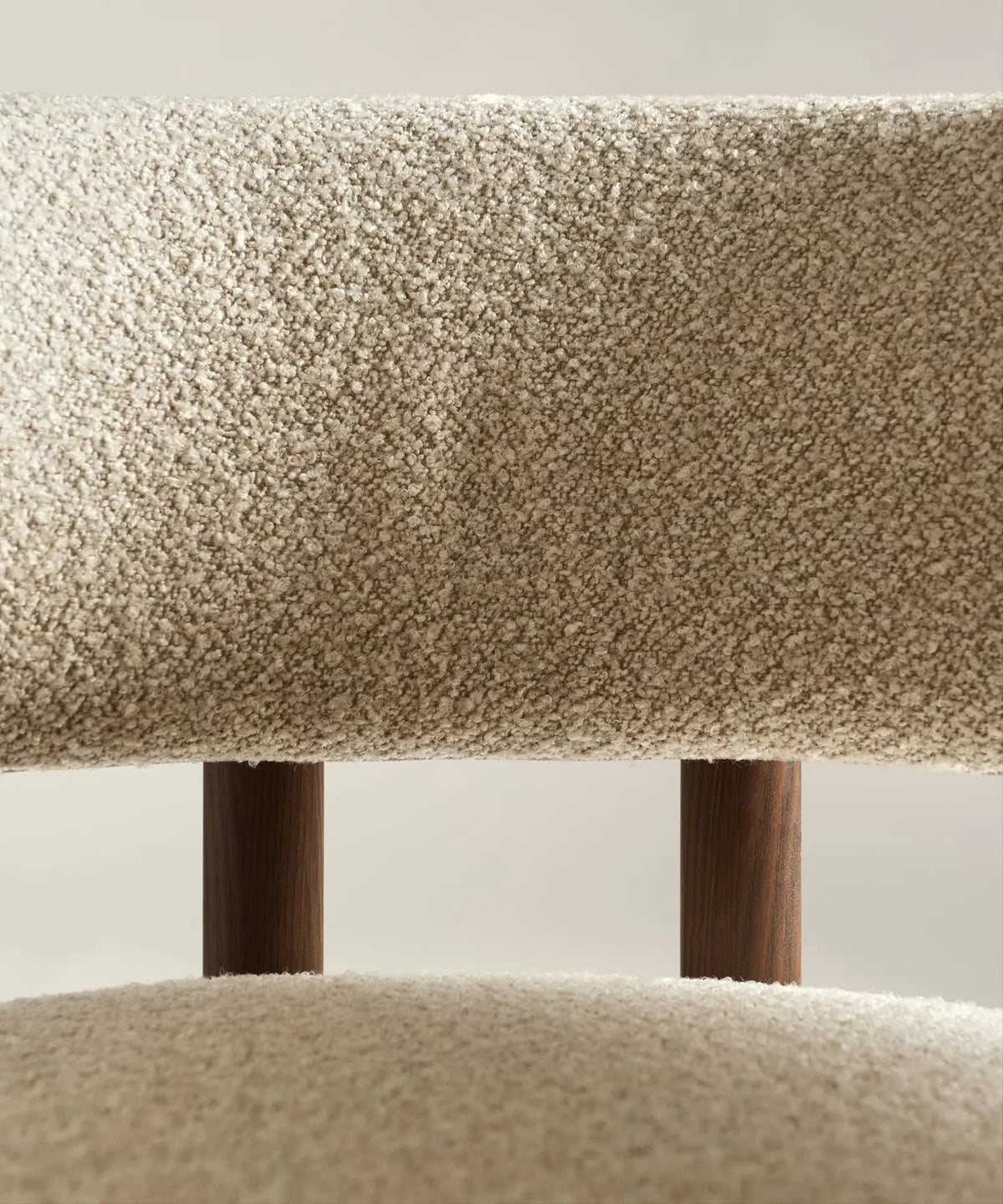 Chaise de salle à manger en tissu et métal Robbie