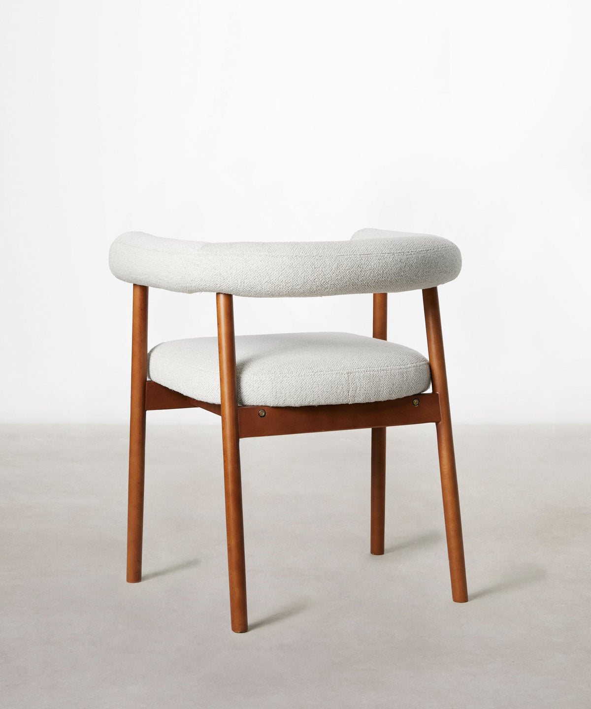 Chaise de salle à manger en bois et rembourrée Sparks