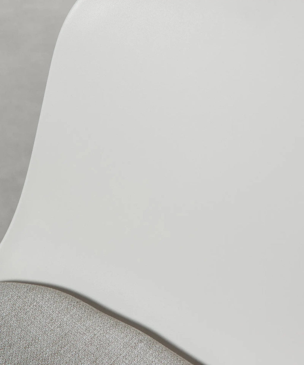 Chaise de Bureau en Polypropylène avec Assise en Tissu Annie