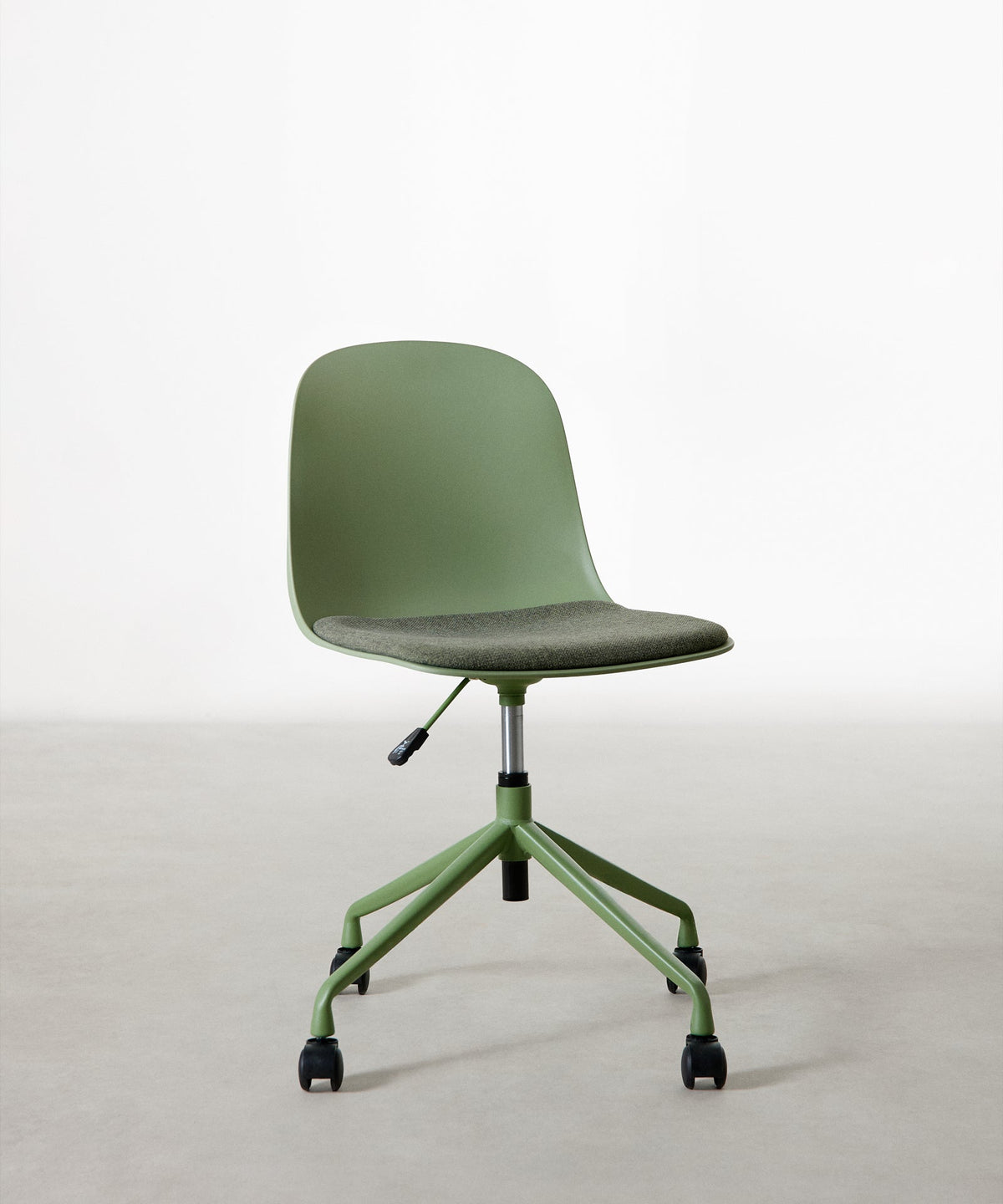 Chaise de Bureau en Polypropylène avec Assise en Tissu Annie