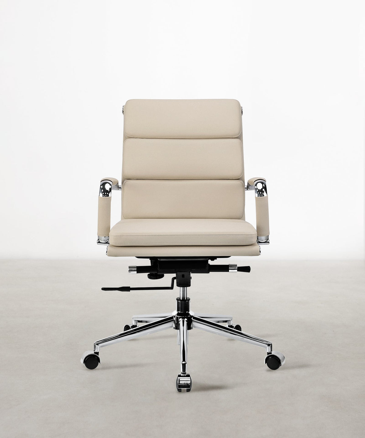 Chaise de bureau en similicuir Low Back Adalia - Color Edition