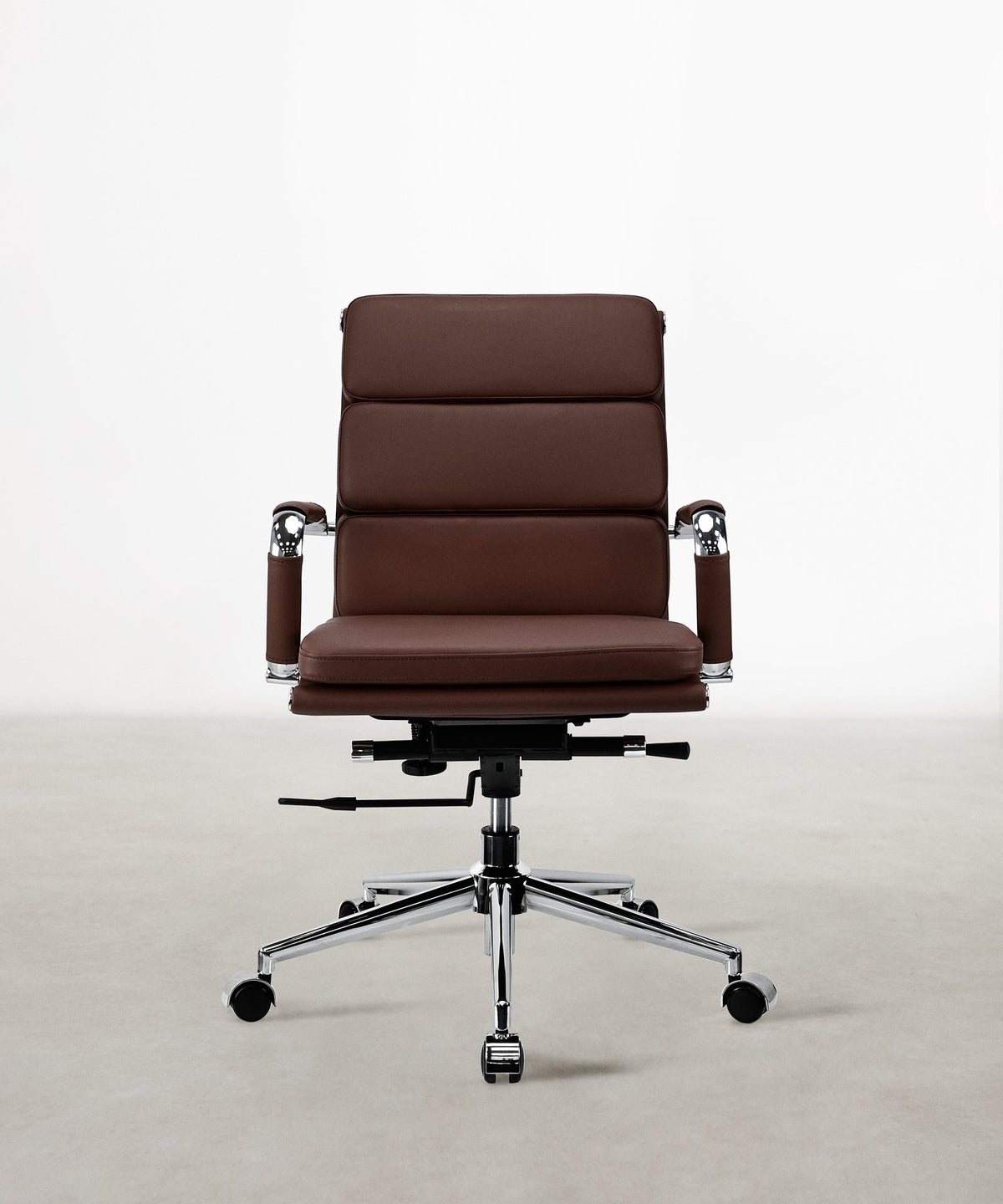 Chaise de bureau en similicuir Low Back Adalia - Color Edition