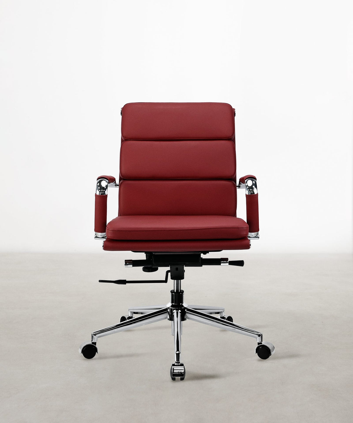 Chaise de bureau en similicuir Low Back Adalia - Color Edition