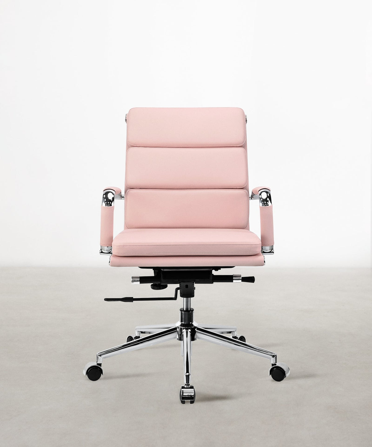 Chaise de bureau en similicuir Low Back Adalia - Color Edition
