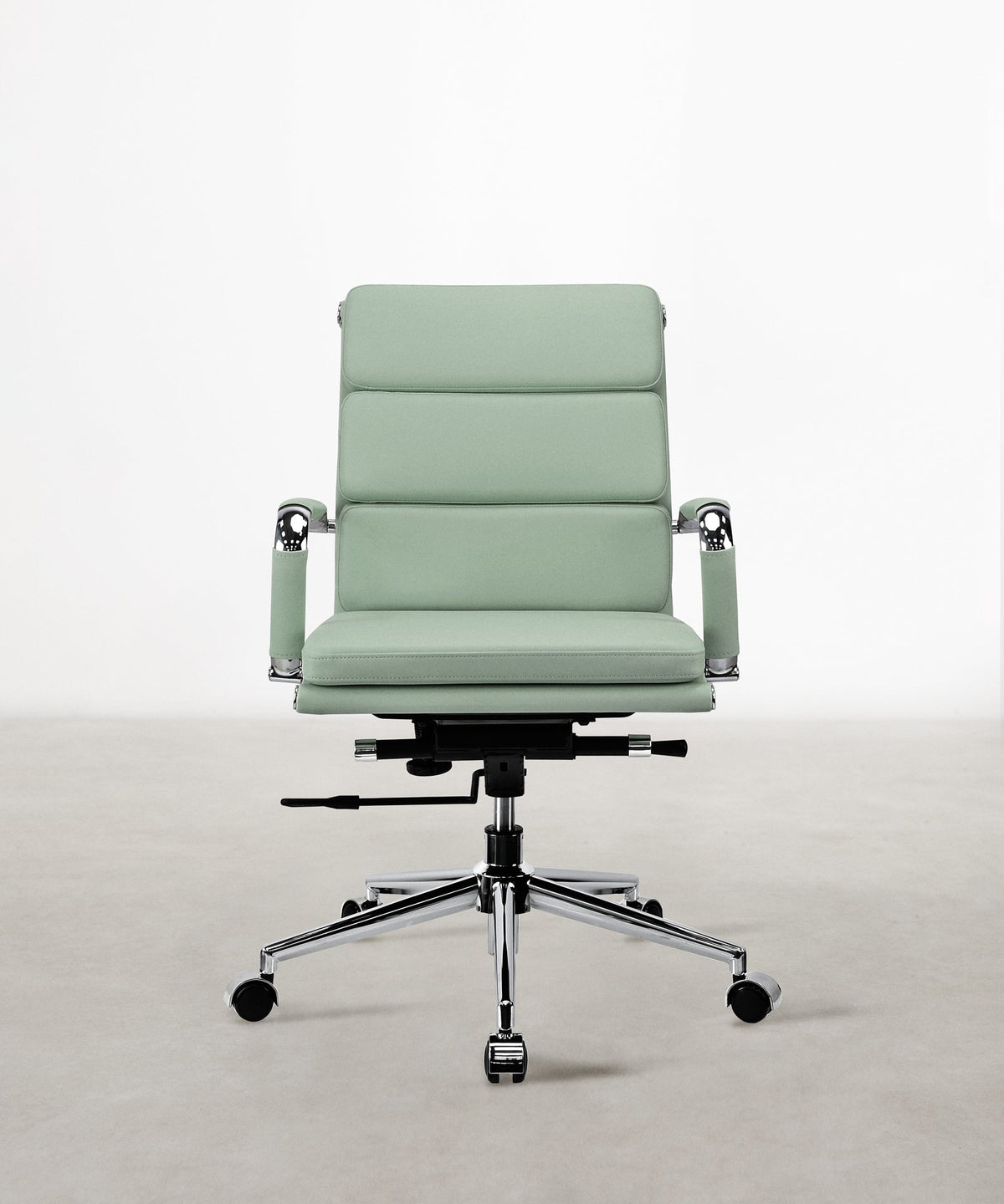 Chaise de bureau en similicuir Low Back Adalia - Color Edition