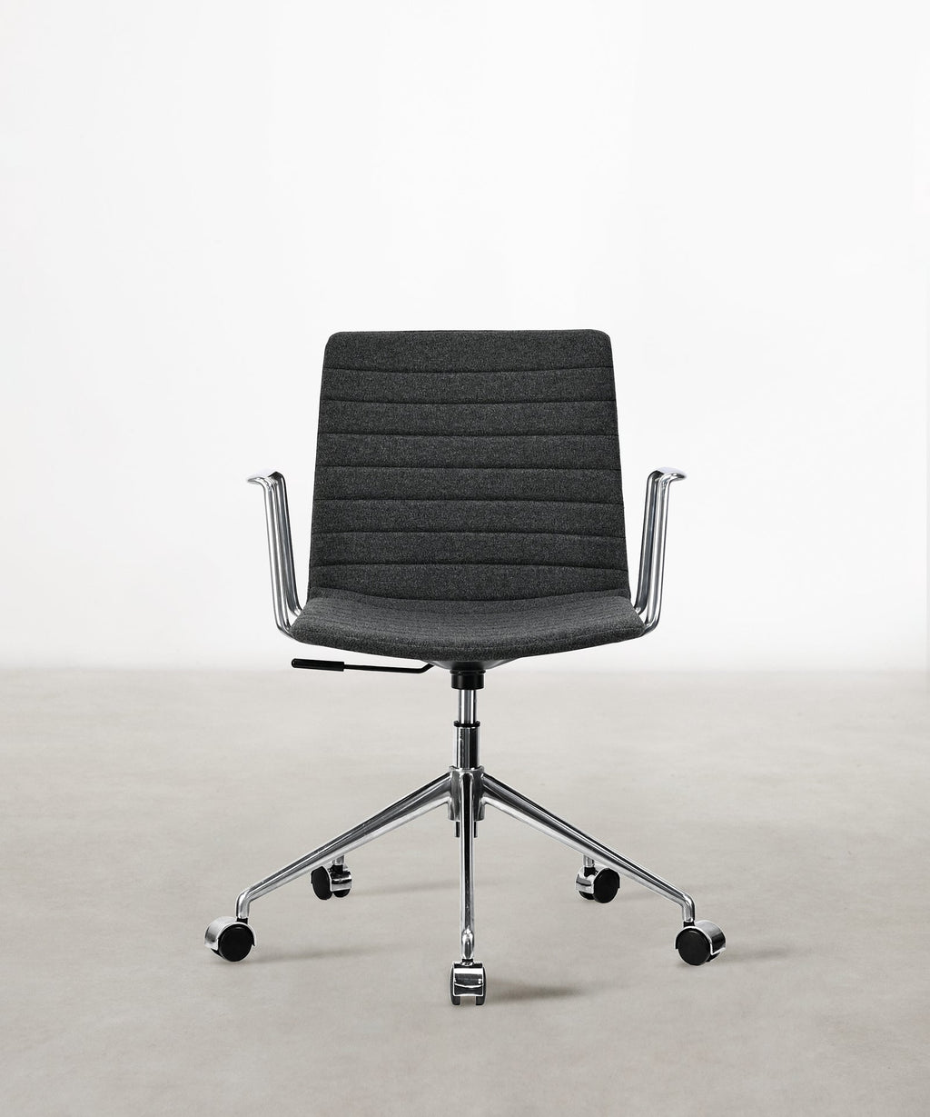Chaise de Bureau Rembourrée et Réglable Jamie