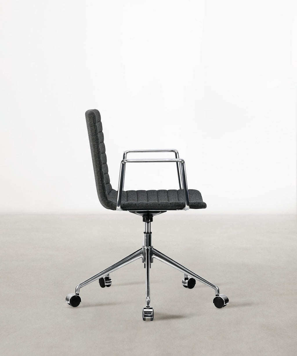 Chaise de Bureau Rembourrée et Réglable Jamie