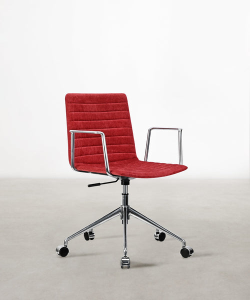 Chaise de Bureau Rembourrée et Réglable Jamie