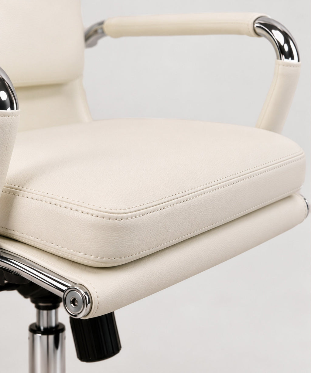 Chaise de bureau en similicuir Jackson Low Back