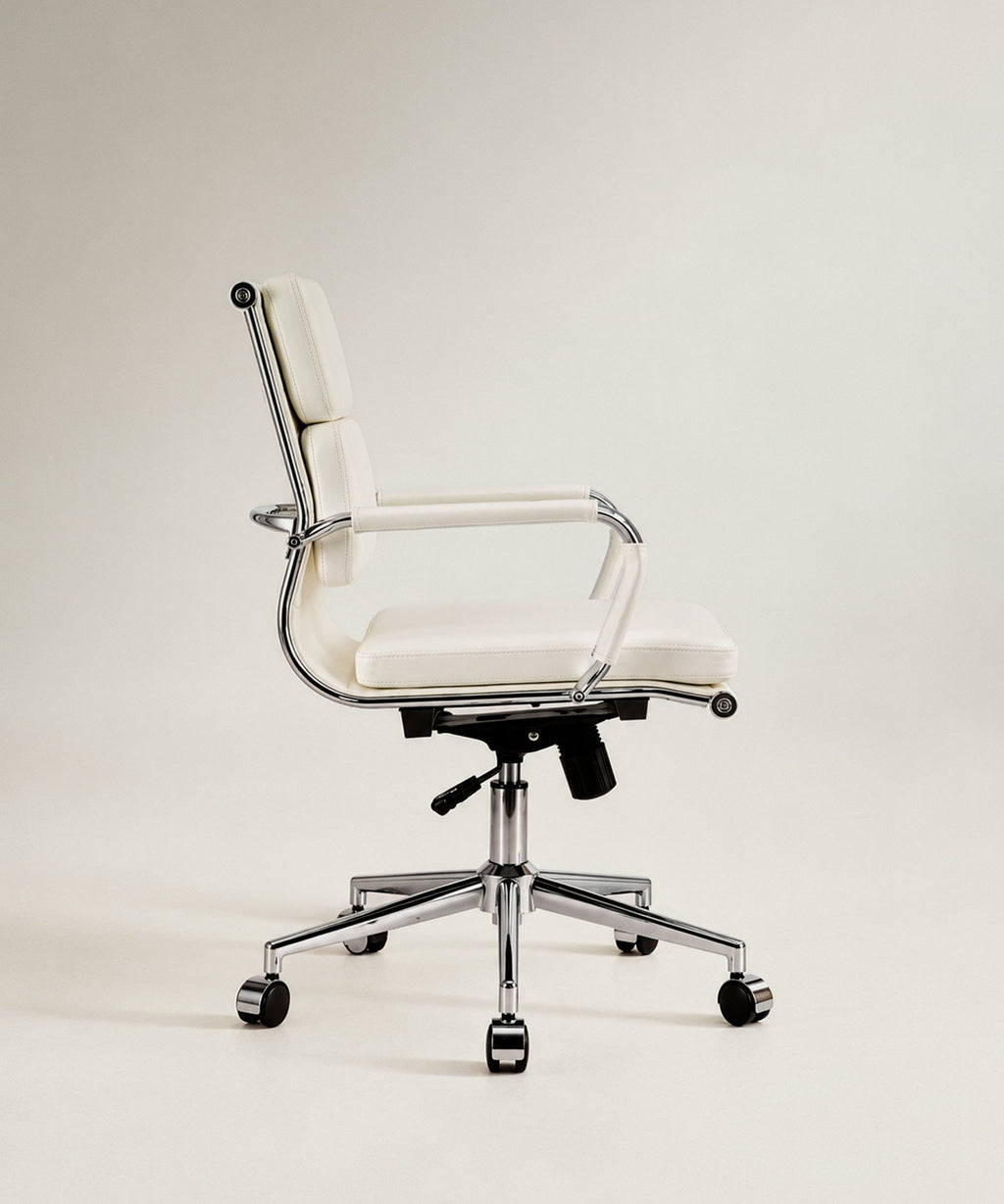 Chaise de bureau en similicuir Jackson Low Back