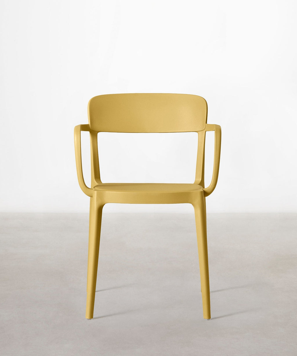 Chaise en polypropylène avec accoudoirs Saria