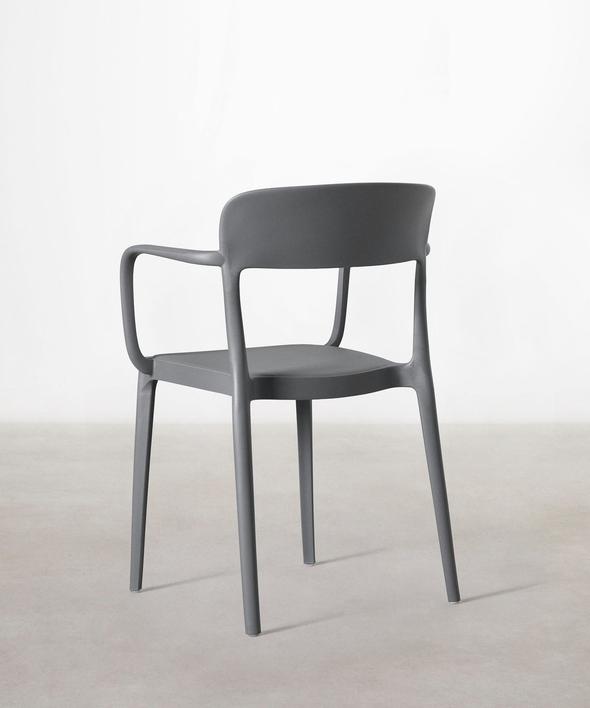 Chaise en polypropylène avec accoudoirs Saria